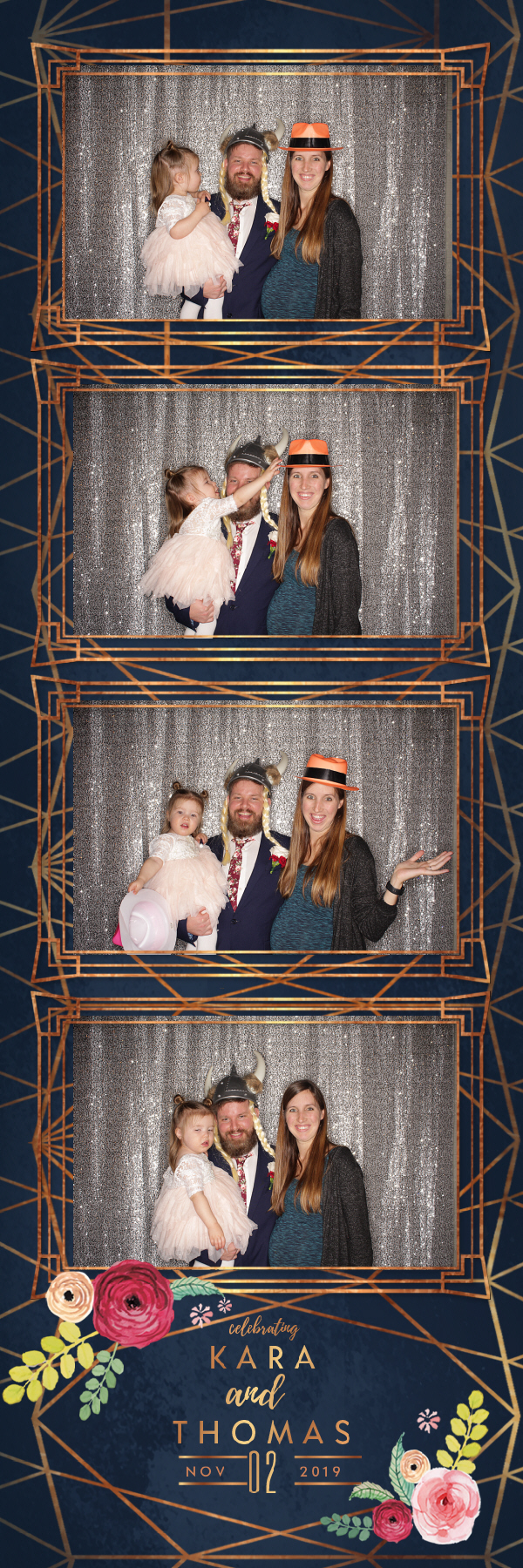 Kara and Thomas Wedding | View more photos from the event at gallery.photoboothbillings.com/u/PhotoBoothBillings/Kara-and-Thomas-Wedding